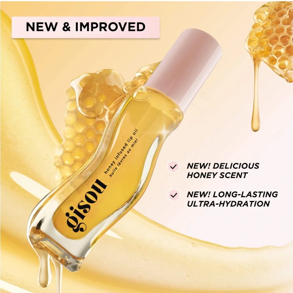 Gisou🍯 Original Honey Infused Hydrating Lip Oil Full Size NWOB